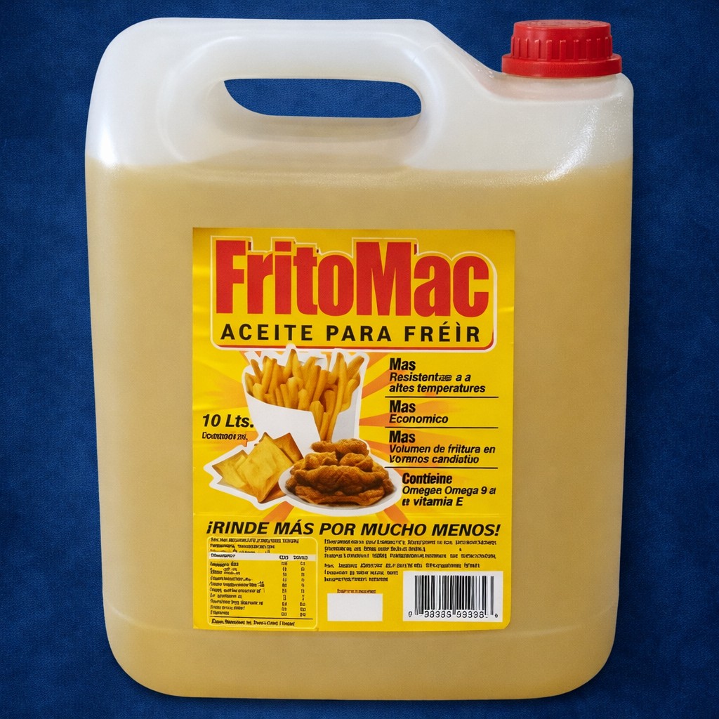 Aceite Fritomac, Bidón 10LTS.