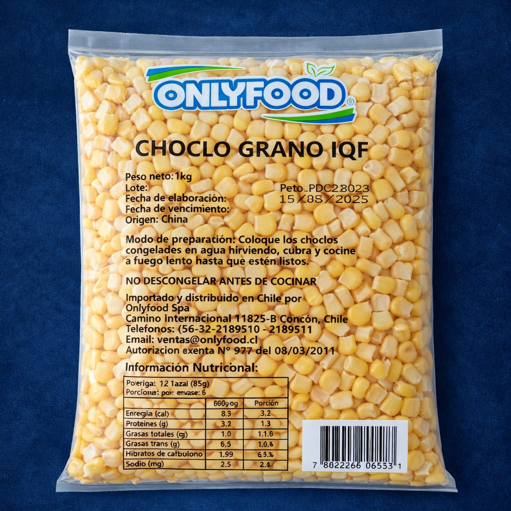 Choclo Onlyfood, 10x1k