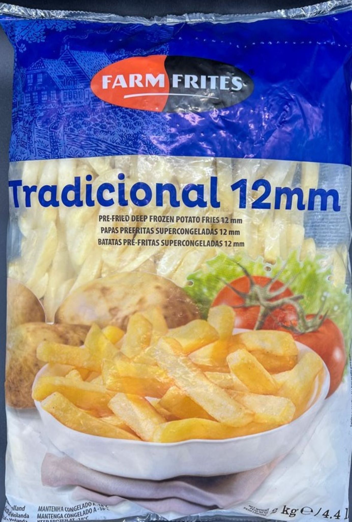 Papas Farm Frites 12mm, 6x2k